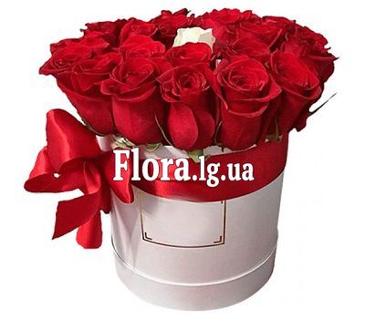 Коробка троянд для єдиною