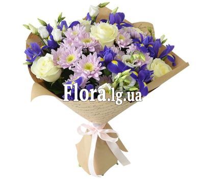 Модний букет квітів