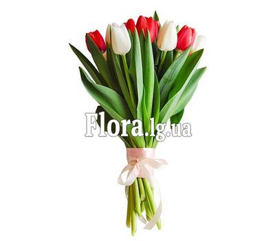 Стильний букет тюльпанів