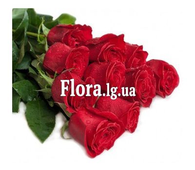 Букет імпортних троянд - Краплі щастя